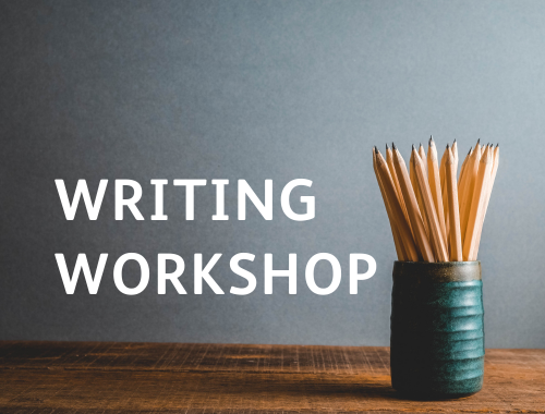 writing workshop cup of pencils