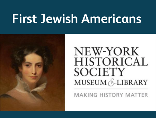First Jewish Americans, portrait of a woman, new york historical society