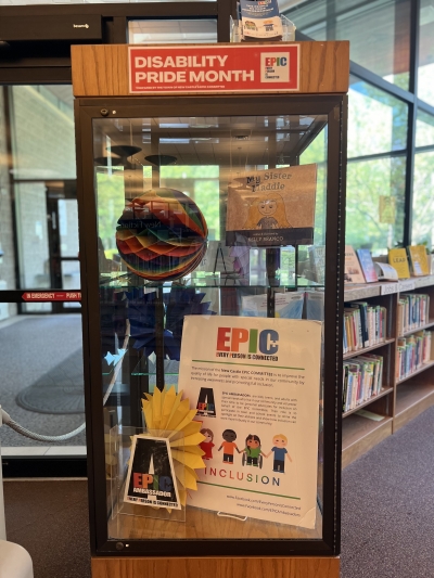 July Disability Pride Display