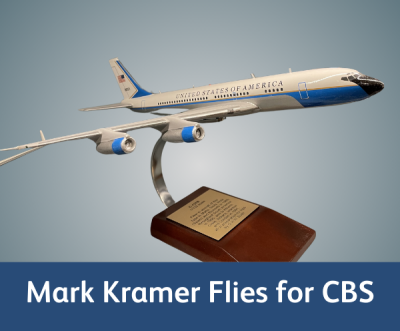 Mark Kramer Flies for CBS