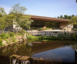 Front of the Chappaqua Library Building
