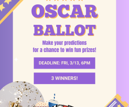 oscar ballot raffle