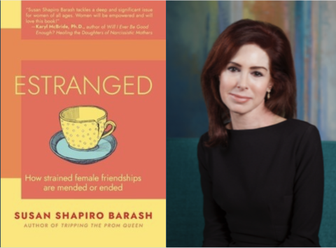 Estranged book cover and Barash portrait