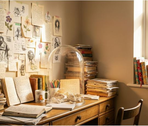 Image for poetry of obsession. 