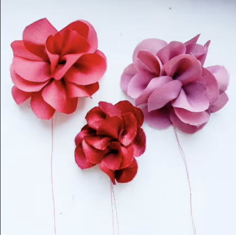 fabric flowers