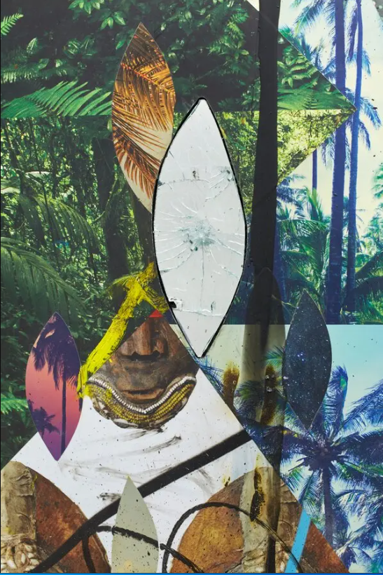 Rashid Johnson painting