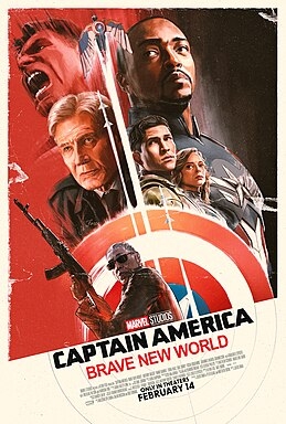 Captain America Brave New World movie poster