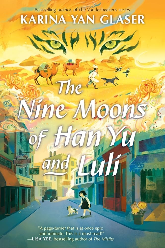 Book cover of The Nine Moons of Han Yu and Luli
