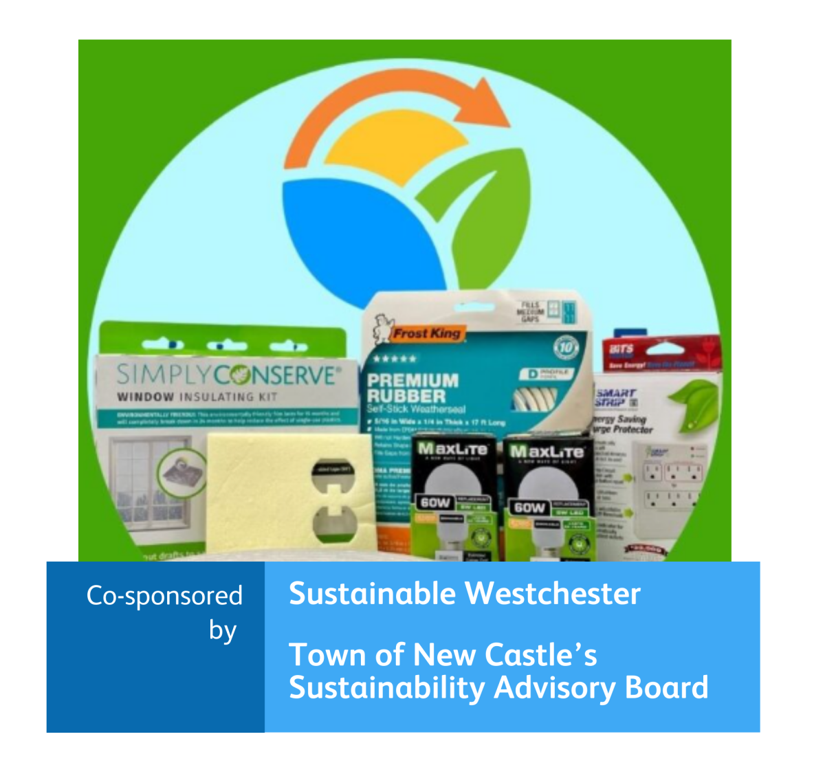 sustainability supplies including weatherstripping