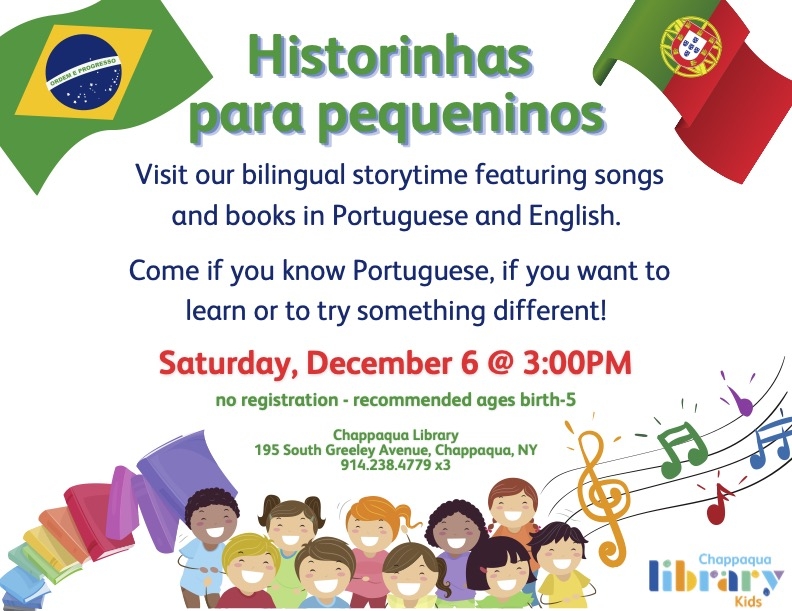 Come join us for a special Portuguese storytime 