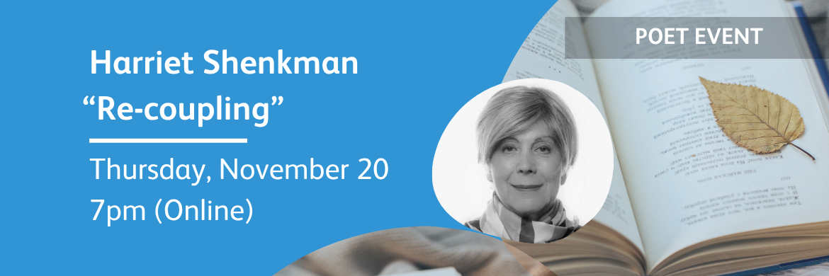 Harriet Shenkman poetry reading November 20