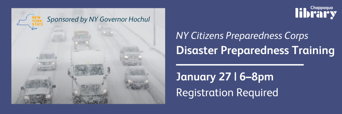 Disaster Preparedness Training January 27